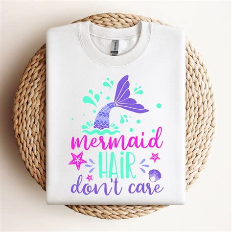 Mermaid Hair Don T Care SVG Summer Beach Vacation SVG Cut Files