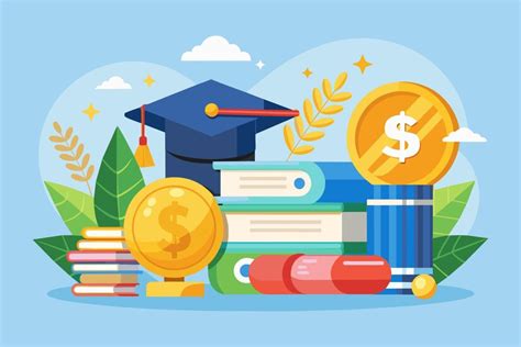 illustration showcases elements  college tuition including