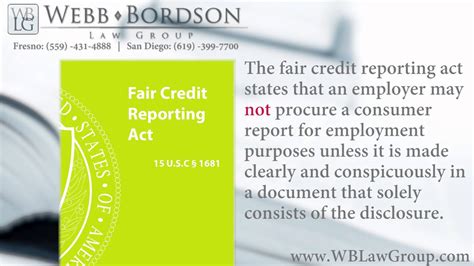 What Is The Fair Credit Reporting Act Law Leia Aqui What Is The FCRA