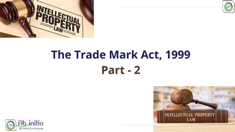 The Trade Mark Act Part Youtube