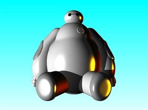 Baymax Disney Serie Pixar Big Hero 6 3d Model 3d Printable Cgtrader