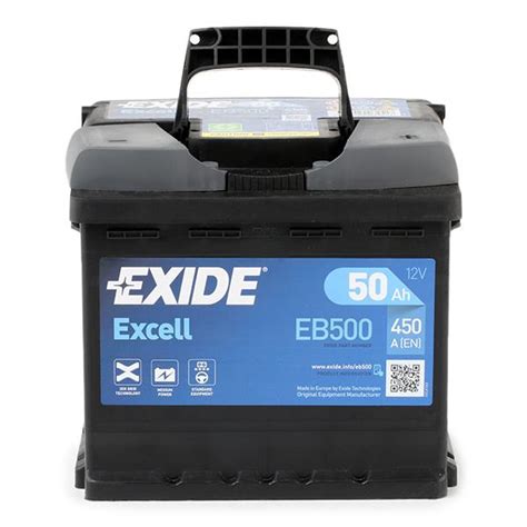 Batterie Exide Excell Ah En Type L Eb Sos Batterie