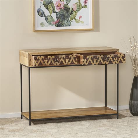 Boho Console Table Nh328113 Noble House Furniture