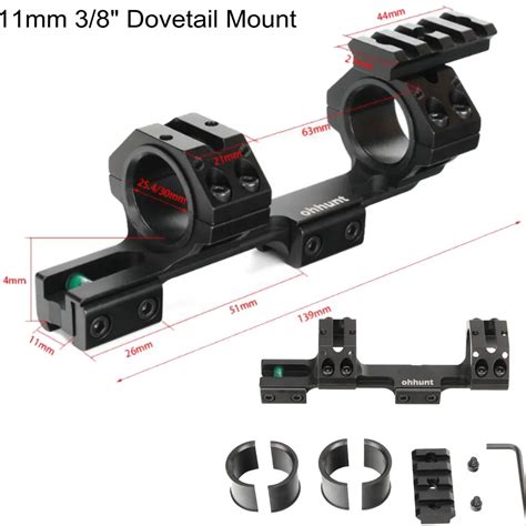 Buy 11mm 38 Dovetail Riflescope Rings Hunting Scope