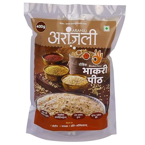 Aranjli Gluten Free Bhakri Millet Vegetarian Flouratta Jowar Aata