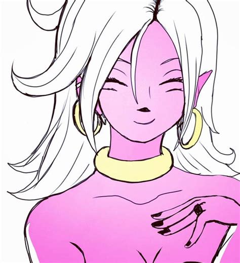 Majin Android 21 By Valeriostudios On Deviantart