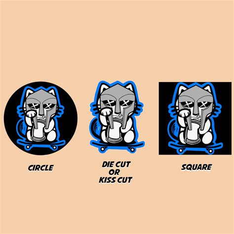 custom vinyl stickers  top shelf stickers