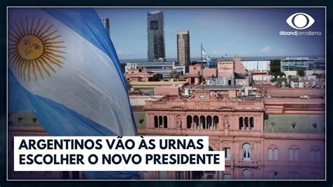 Milei X Massa Argentinos V O S Urnas Escolher Novo Presidente