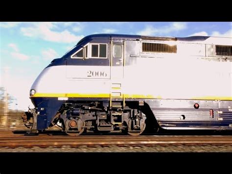 AMTRAK Capitol Corridor To San Jose Departs Rocklin CA Behind EMD