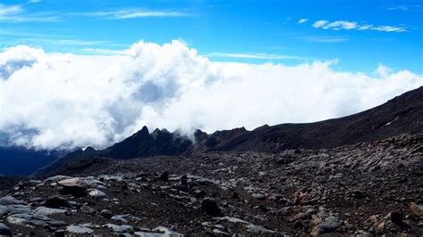 Mount Ruapehu; a different rest day on the highest volcano of the North ...