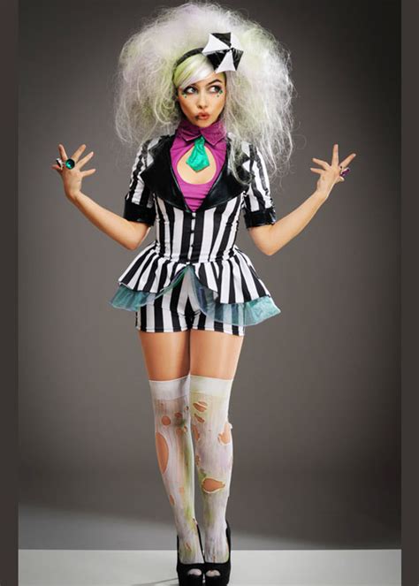 Womens Beetlejuice Costume Atelier Yuwa Ciao Jp