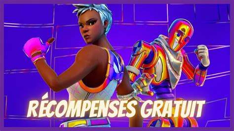 Les récompenses Gratuit Fncs sont disponibles sur Fortnite YouTube