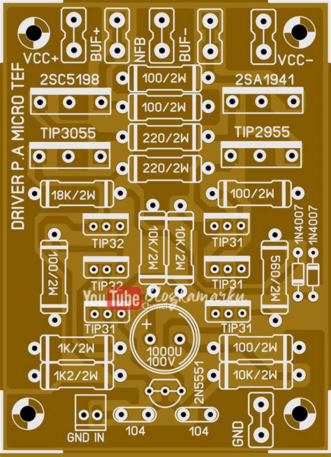77+ Baru Layout Driver Micro Bostrap Tef, Skema Power