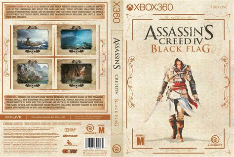 Capa Jogo Assassins Creed Iv Black Flag Xbox Capas De Dvds Capas