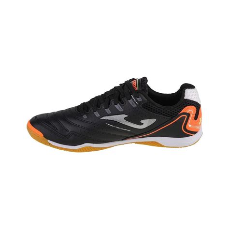 Joma Erkek Futsal Maç Ayakkabı Maxima 2301 Black Orange Indoor Maxs2301In