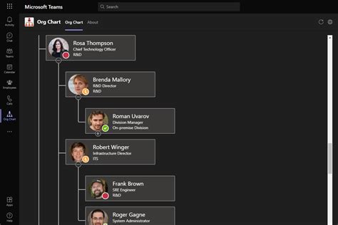 Organizational Chart Vitextra