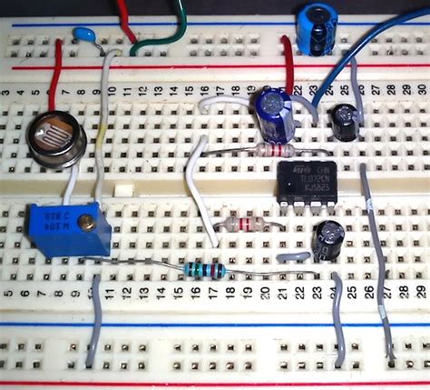 Circuit Diagram For Light Intensity Meter Circuit Diagram