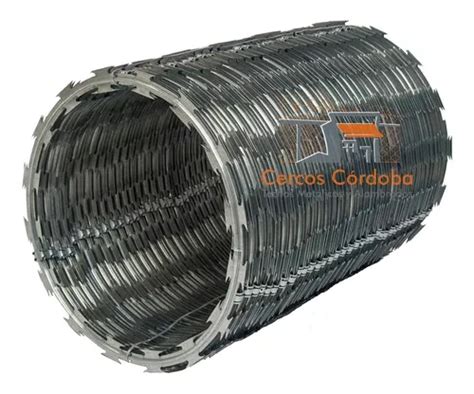 Alambre Concertina Doble Cruzada C45 X 30 Mts 3 Rollos