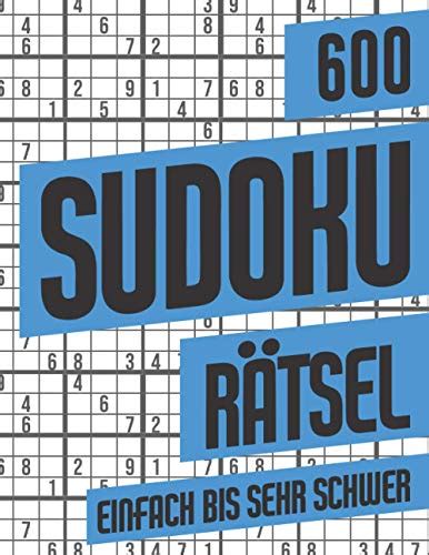 Sudoku R Tsel Sudoku Block Mit R Tseln Schwierigkeitsstufen