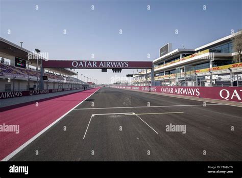 Doha Qatar Th Oct Track Impression F Grand Prix Of Qatar At