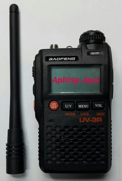 Jual Radio Ht Handy Talkie Baofeng Dual Band Uv R Di Lapak Aphing Jaya