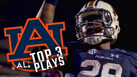 Highlights Auburn Vs Arkansas Top 3 Plays Youtube