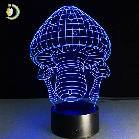 3d Illusion Led Lamp Vector File