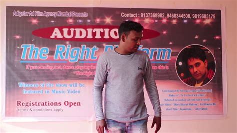 The Right Platform Auditions Aman Kumar Singing Youtube