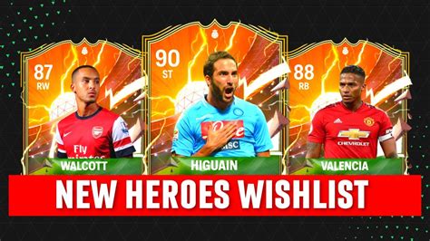 New Heroes Wishlist Fifa Ea Sports Fc Youtube