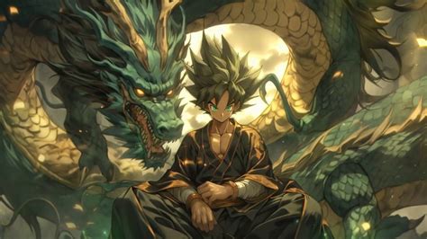 Goku Meditating Dragon Ball 8K Live Wallpaper LiveWallpapers4Free