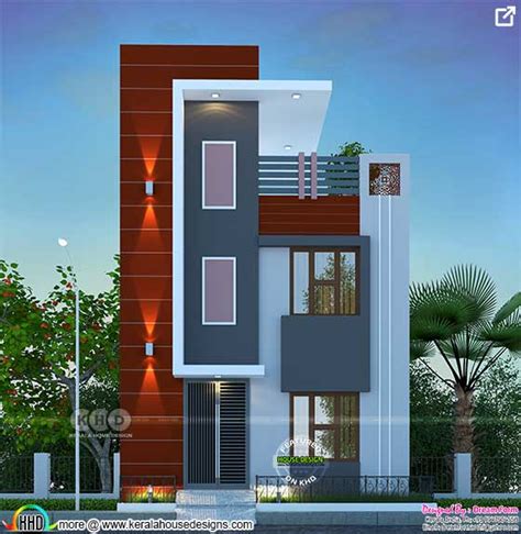 4 Bedrooms 2160 Sq Ft Duplex Modern Home Design Kerala Home Design