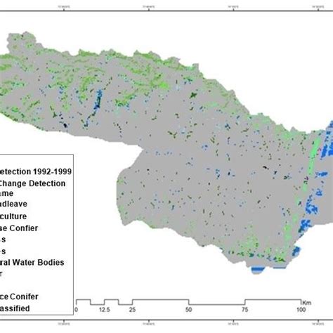 Land-use map based on the satellite image taken in year 2009 | Download Scientific Diagram