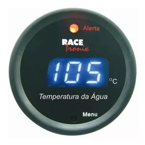 Medidor Temperatura Gua Digital Azul Racetronix Sem Sensor