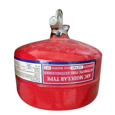 Carbon Steel ABC Modular Type Automatic Fire Extinguisher Capacity 5