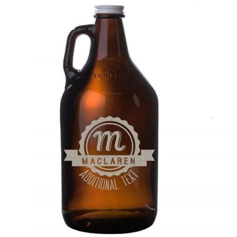 Amber 1l 2l Beer Growler Stout Beer Glass Bottle With Swing Top Glass