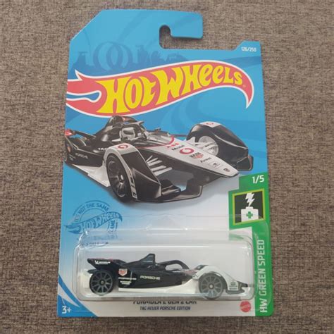 Hot Wheels Formula E Gen Car Porsche Hw Green Speed Shopee Malaysia