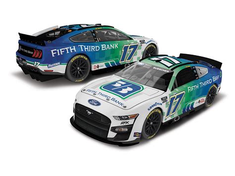 Chris Buescher 2023 Fifth Third Bank 1:24 Elite Nascar Diecast