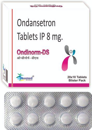 Ondansetron 8mg Tablet Ondinorm Ds Exporter Supplier