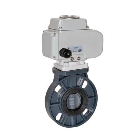 Pvc Motorized Butterfly Valve Pov Valve