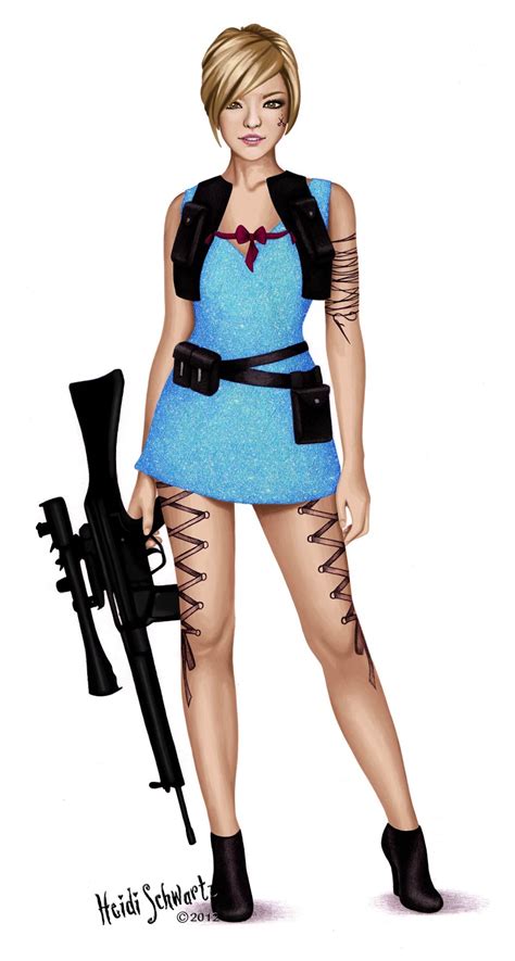 Heidi Schwartz Modern Warrior Cinderella Character Concept Art