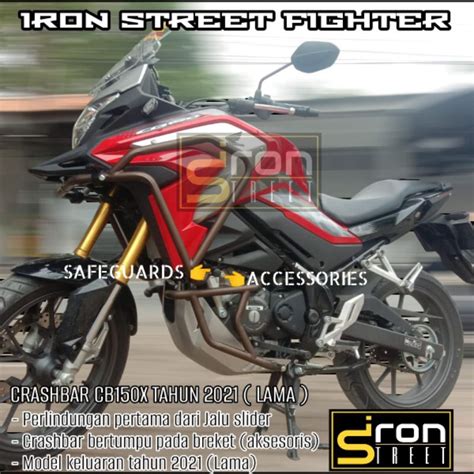 Jual TUBULAR FULLSET CB150X NEW BORN TO EXPLORE CRASHBAR CB 150 X MODEL