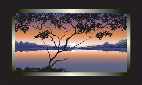 Sunrise - Vector Art 5183293 Vector Art at Vecteezy