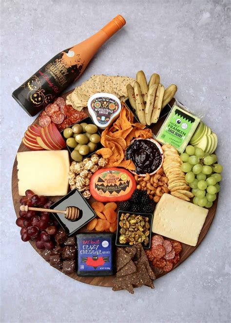 Halloween Cheese Board - The BakerMama