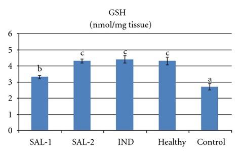 Effects Of Salbutamol SAL And Indometacin IND On Reduced