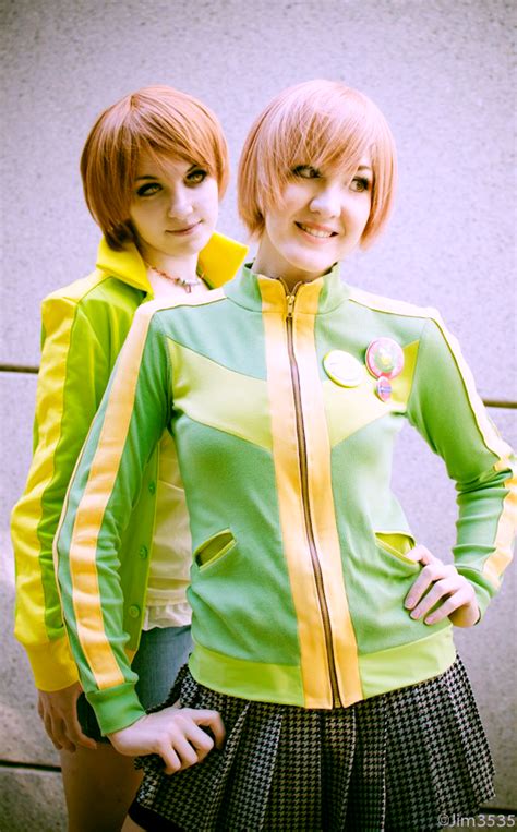 You Are Me (Persona 4 Cosplay, Chie + Shadow Chie) by AmaRobot on DeviantArt