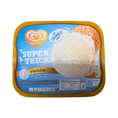 Selecta Classic Ice Cream Vanilla 13l