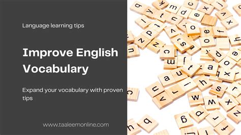 How To Improve Your English Vocabulary 10 Tips