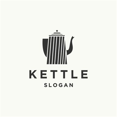 Kettle Logo Icon Flat Design Template 13706606 Vector Art At Vecteezy