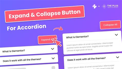 How To Expand Or Close All Accordion Items With A Button In Elementor