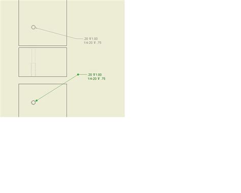 Can't create tapped hole from projected tapped hole? help - Autodesk ...